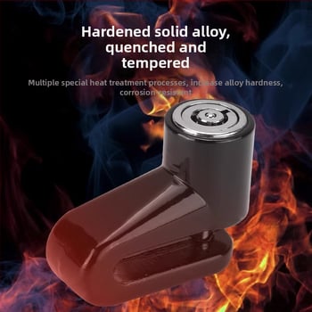 Disk zatvarač za planinske bicikle i motocikle – protiv krađe, metalno kućište, unisex, prilagodljiva obrada, brenda Sanmen Ait