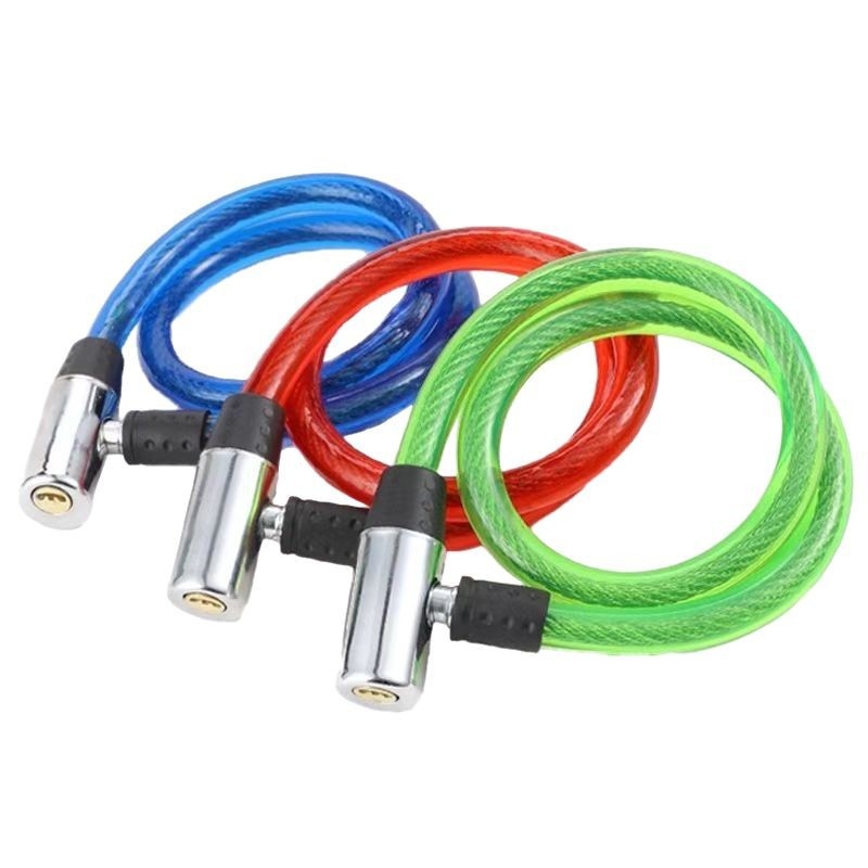 Lanț de blocare portabil din oțel pentru biciclete și vehicule electrice, formă inel circular, model 2010, greutate 340 g