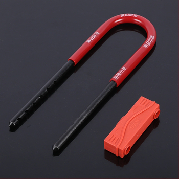 U‑tip protiv-kradni zaključavanje za staklena vrata trgovine, čelično tijelo, Xinsheng, namijenjeno trgovini, težina 1,42 kg