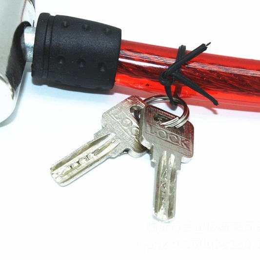 2080 Crescent Key kabel za bicikl – čelično sajlo, zaštita od krađe, prilagodljiva privatna etiketa za brdske bicikle