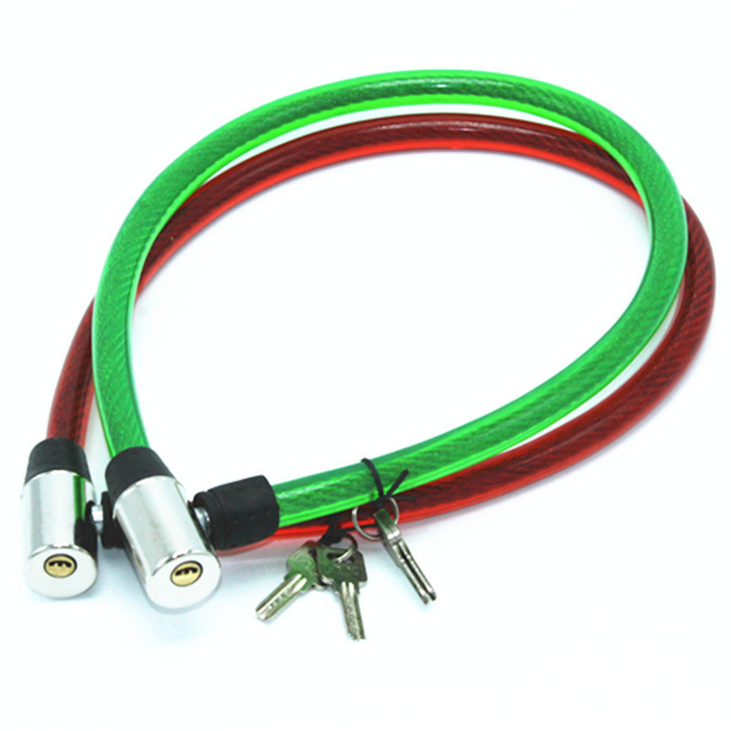 2080 Crescent Key kabel za bicikl – čelično sajlo, zaštita od krađe, prilagodljiva privatna etiketa za brdske bicikle