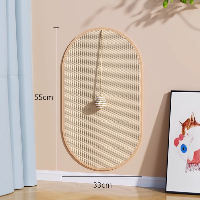 Grebalica za mačke, sizal materijal, model ZP-LBASAN, jednostavan stil (model ZP-LBASAN; materijal: sizal; stil: jednostavan)