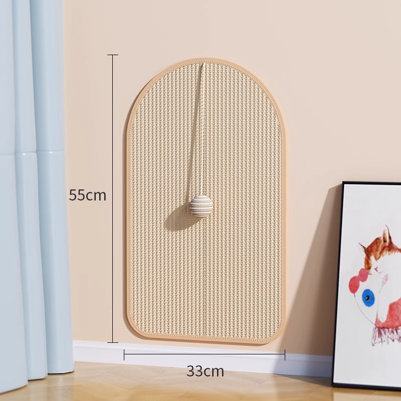 Grebalica za mačke, sizal materijal, model ZP-LBASAN, jednostavan stil (model ZP-LBASAN; materijal: sizal; stil: jednostavan)