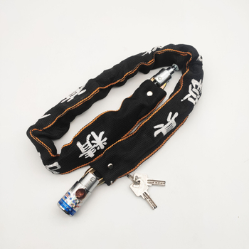 Lančana zaključavka s platnenom navlakom, model 810, od legirane čelika, Hengshen, za motocikle i električna vozila, 845 g