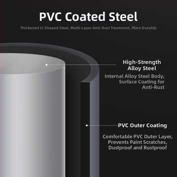 Mehanizam zaključavanja za staklena vrata trgovine, produženi U‑oblik brave, model 628; materijali ABS + cinkov spoj + PVC + Q235; debljina brave 17,52 mm; razmak šipki za zaključavanje 13 cm; tip: Strojarstvo