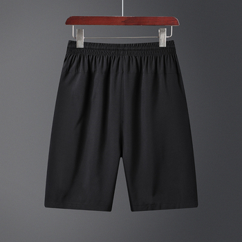 Muške casual kratke hlače, korejski stil ravnog kroja, plažne hlače, srednji pojas, rajs zip ukras, rastezljivi poliester