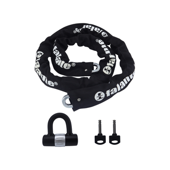 Motociklistička U-oblik zaključavanje; vodootporno i otporno na prašinu, protiv krađe; debeli dizajn; lanac od mangan čelika (Model cp-4287, Brend Wofan, Materijal: čelik, Opseg primjene: motocikli, elektromobilna vozila, garaže, staklena vrata)