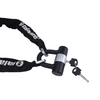 Motociklistička U-oblik zaključavanje; vodootporno i otporno na prašinu, protiv krađe; debeli dizajn; lanac od mangan čelika (Model cp-4287, Brend Wofan, Materijal: čelik, Opseg primjene: motocikli, elektromobilna vozila, garaže, staklena vrata)