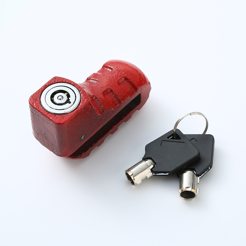 Raima Željezni protiv-krađ disk-ključ za planinske bicikle i motocikle, prilagodljivi cilindar