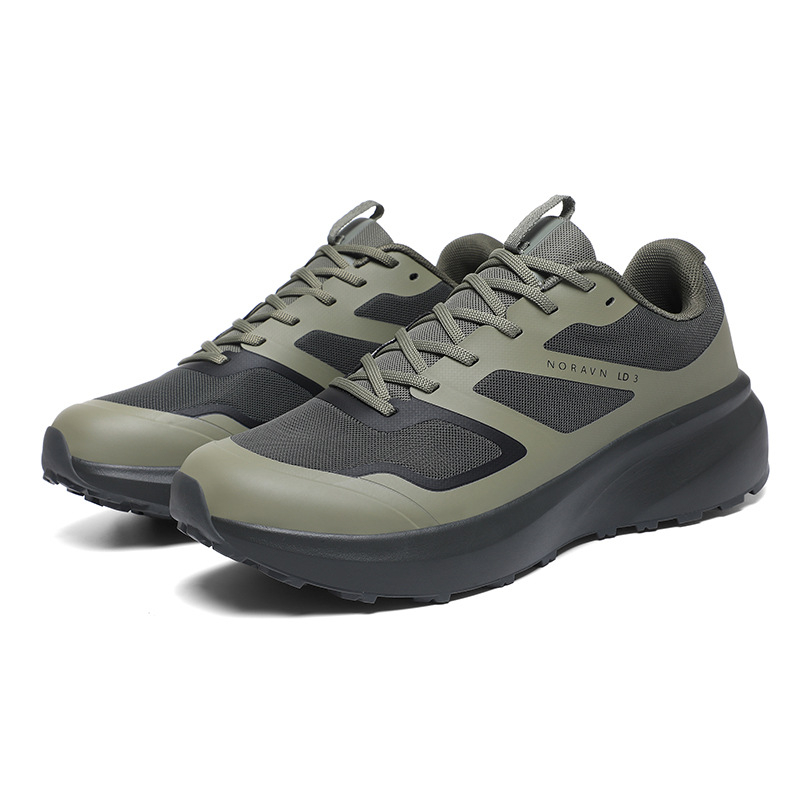 Pantofi de drumeție pentru bărbați – respiranți, partea superioară TPU+mesh, talpă exterioară antiderapantă din cauciuc, talpă intermediară din cauciuc, căptușeală interioară moale