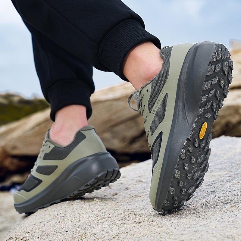 Pantofi de drumeție pentru bărbați – respiranți, partea superioară TPU+mesh, talpă exterioară antiderapantă din cauciuc, talpă intermediară din cauciuc, căptușeală interioară moale