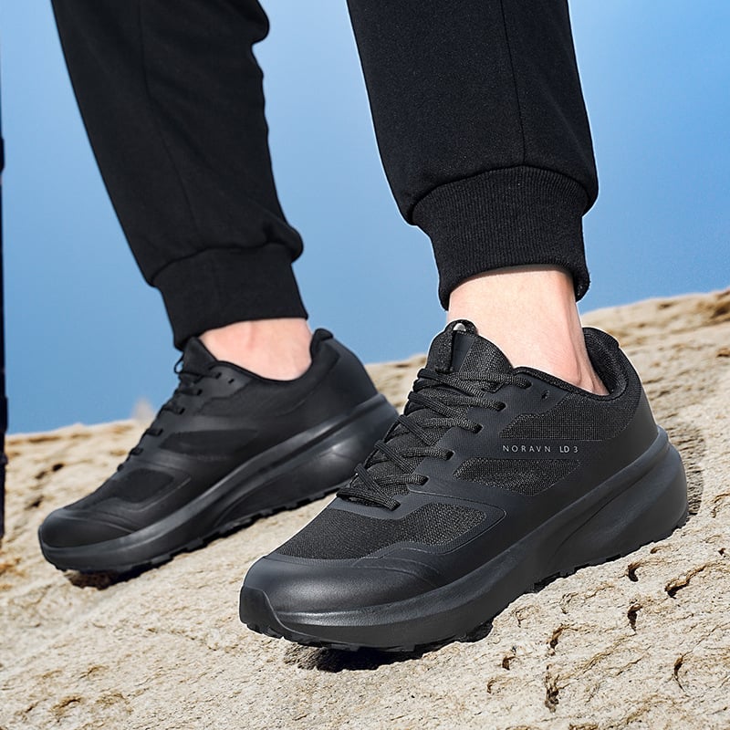 Pantofi de drumeție pentru bărbați – respiranți, partea superioară TPU+mesh, talpă exterioară antiderapantă din cauciuc, talpă intermediară din cauciuc, căptușeală interioară moale