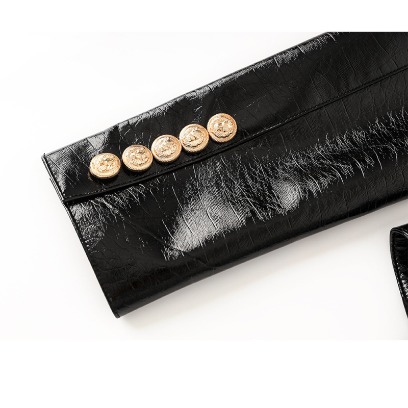 Пиджак с геометричен принт, слим фит, двойно закопчаване, дълги ръкави, яка тип костюм (геометричен принт; слим фит; двойно закопчаване; дълги ръкави; яка тип костюм)