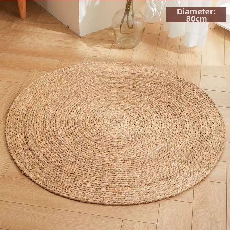 Len-sisal daska za grebanje mačaka, zidna montaža, japansko-skandinavski stil, tkana podna prostirka od pamukovog užeta, otporna na habanje za mačje šape