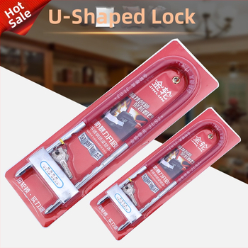 Gold Wheel 502 U-oblik brave za staklena vrata, s premazom od željeza, za kućna, bolnička i trgovačka staklena vrata, električna vozila i motocikle