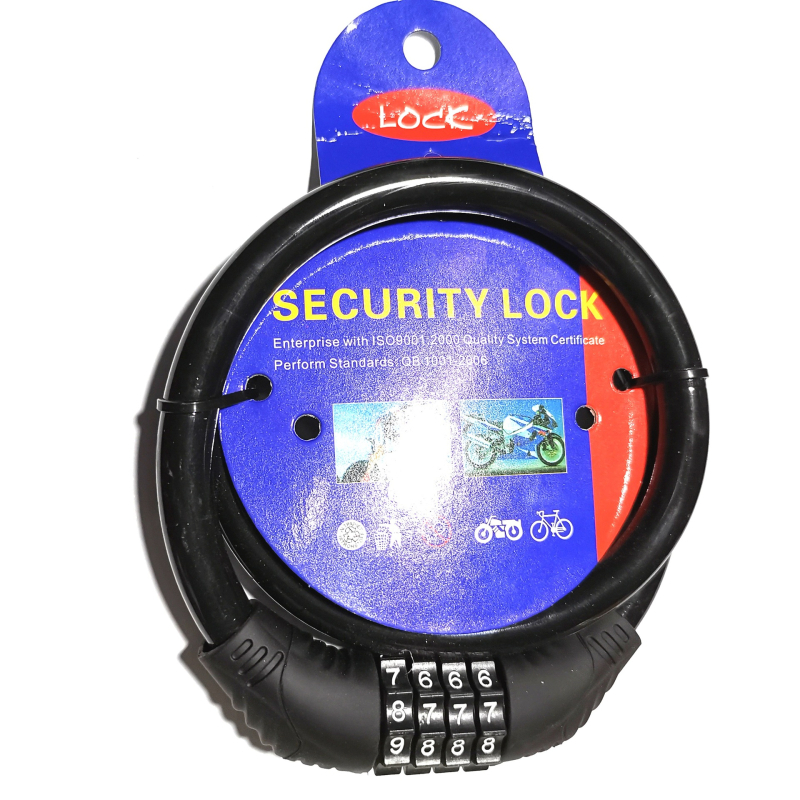 Katanac za bicikl s kombinacijom, metalna konstrukcija, Jianda Bicycle Accessories, za djecu