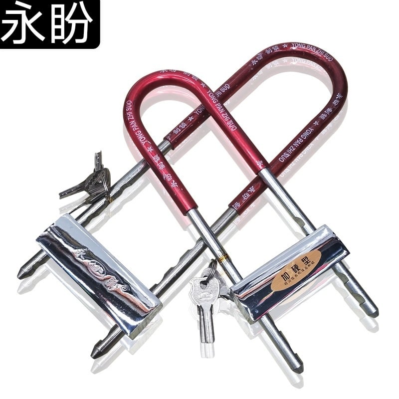 615U ugrađena brava za staklena vrata — željezo, 975 g, moderni stil