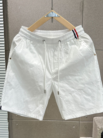 Muški šortsi od poliestera, ravni kroj, korejski stil, 80% glavnog materijala poliester, ljeto 2024