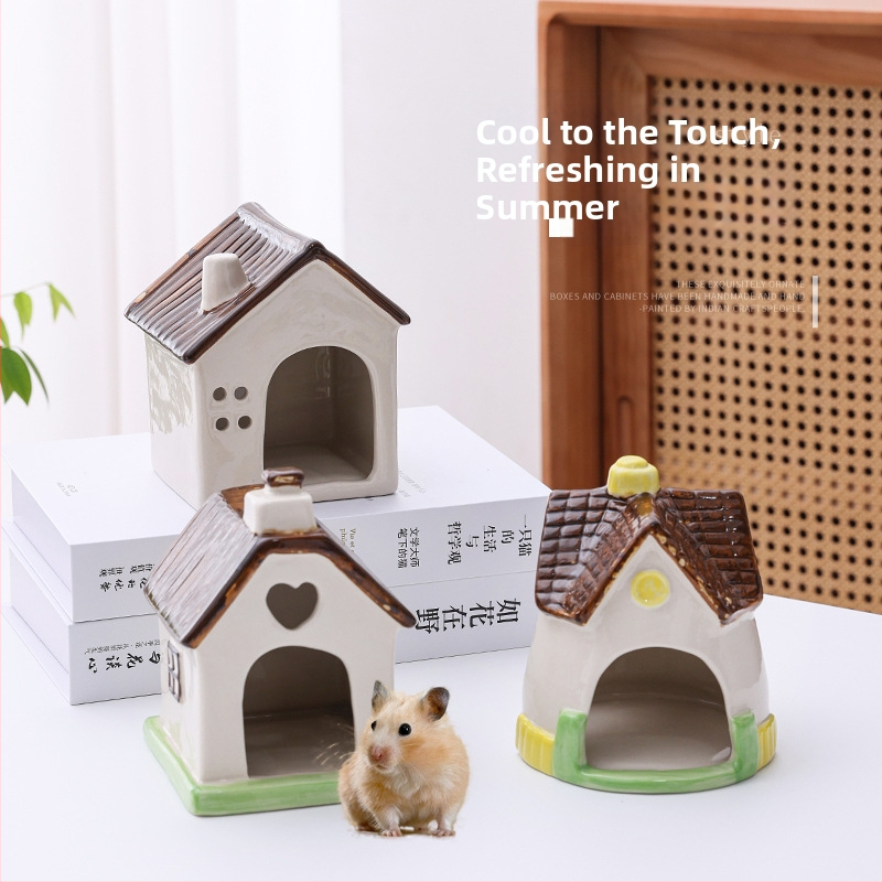 Keramičko sklonište za hamstera | za cijelu godinu | marka Porcelain Announcement