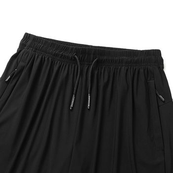 Brzo sušeće sportske kratke hlače za trčanje, visoka elastičnost, prugasti dizajn, materijal akril 78%