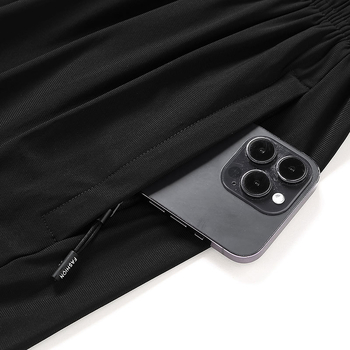 Brzo sušeće sportske kratke hlače za trčanje, visoka elastičnost, prugasti dizajn, materijal akril 78%