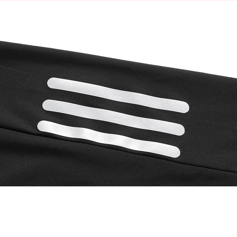 Brzo sušeće sportske kratke hlače za trčanje, visoka elastičnost, prugasti dizajn, materijal akril 78%