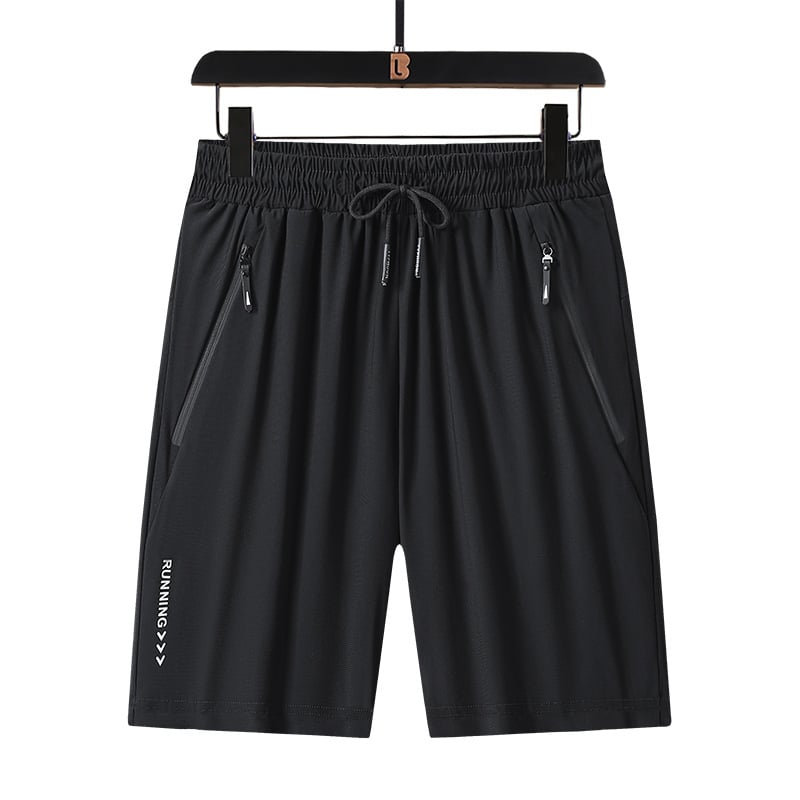 Brzo sušeće sportske kratke hlače za trčanje, visoka elastičnost, prugasti dizajn, materijal akril 78%