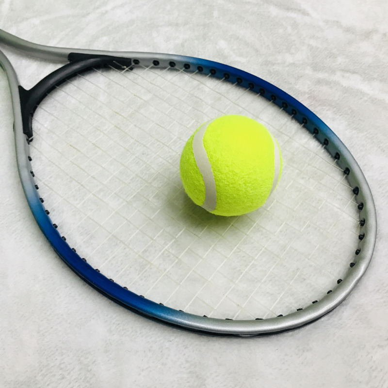 MORRIS dječja teniska reketa – 2 komada s lopticama, okvir od Ferro alloy, najlon žica, težina 85–89 g, debljina drške G1, tip reketa: direktni udar, pogodna za djecu, fitness i stolni tenis