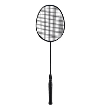 Trening raketa za badminton s okvirom od staklenih vlakana, težina 90–94 g, najlonske žice, srednja tvrdoća, za amaterske juniore