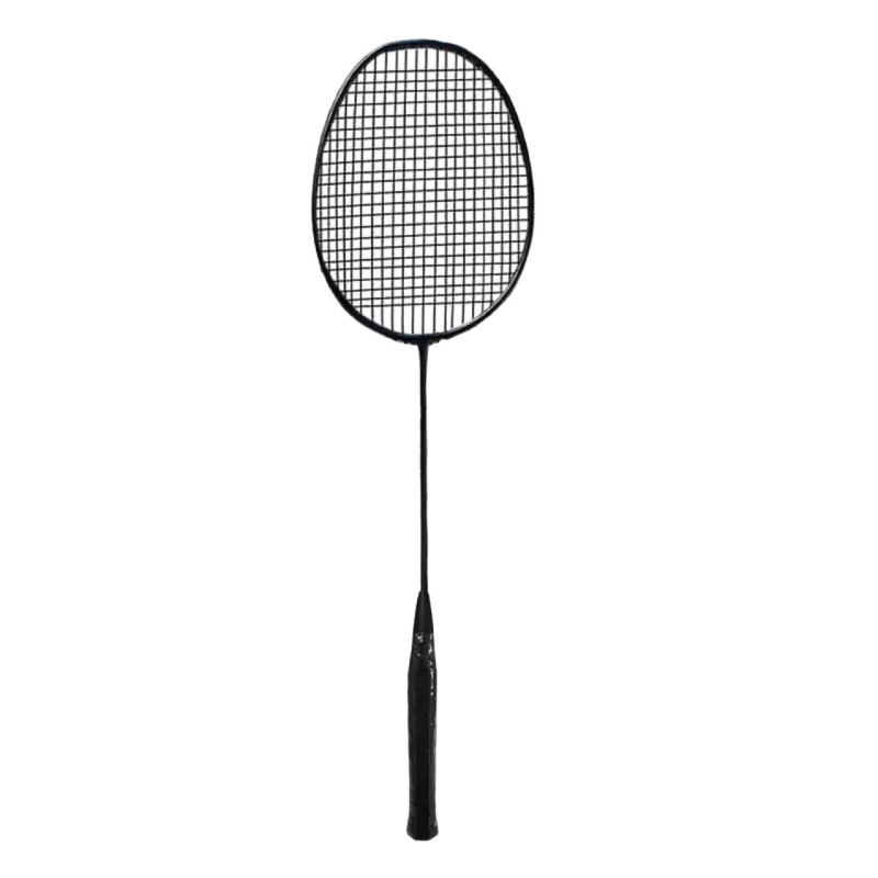 Trening raketa za badminton s okvirom od staklenih vlakana, težina 90–94 g, najlonske žice, srednja tvrdoća, za amaterske juniore