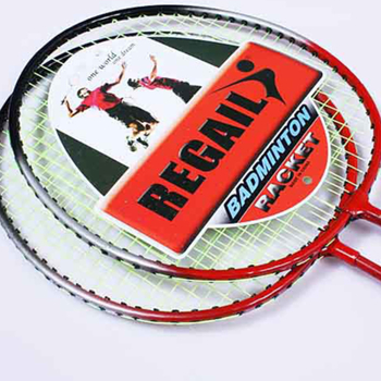 Regail badminton reketa s željeznim okvirom, G3 drška, vodoravni udar, za amaterske mlade