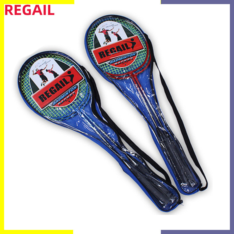 Regail badminton reketa s željeznim okvirom, G3 drška, vodoravni udar, za amaterske mlade