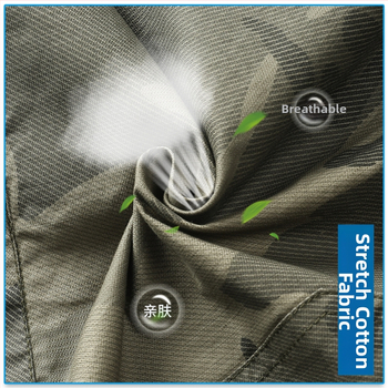 Muške kratke hlače u vojnom stilu, pet džepova, pamuk, široka udobna kroj, ljetna varijanta