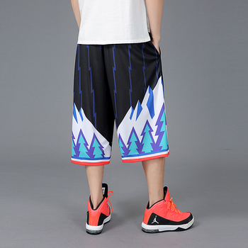 Muške ljetne kamuflažne capri šorceve za plažu – lagani, 100% poliester