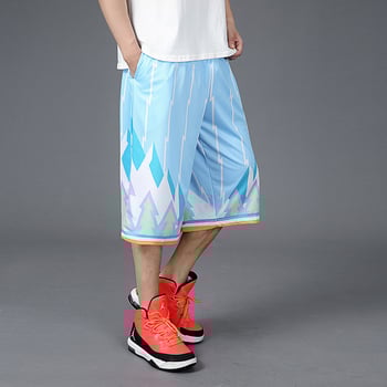 Muške ljetne kamuflažne capri šorceve za plažu – lagani, 100% poliester