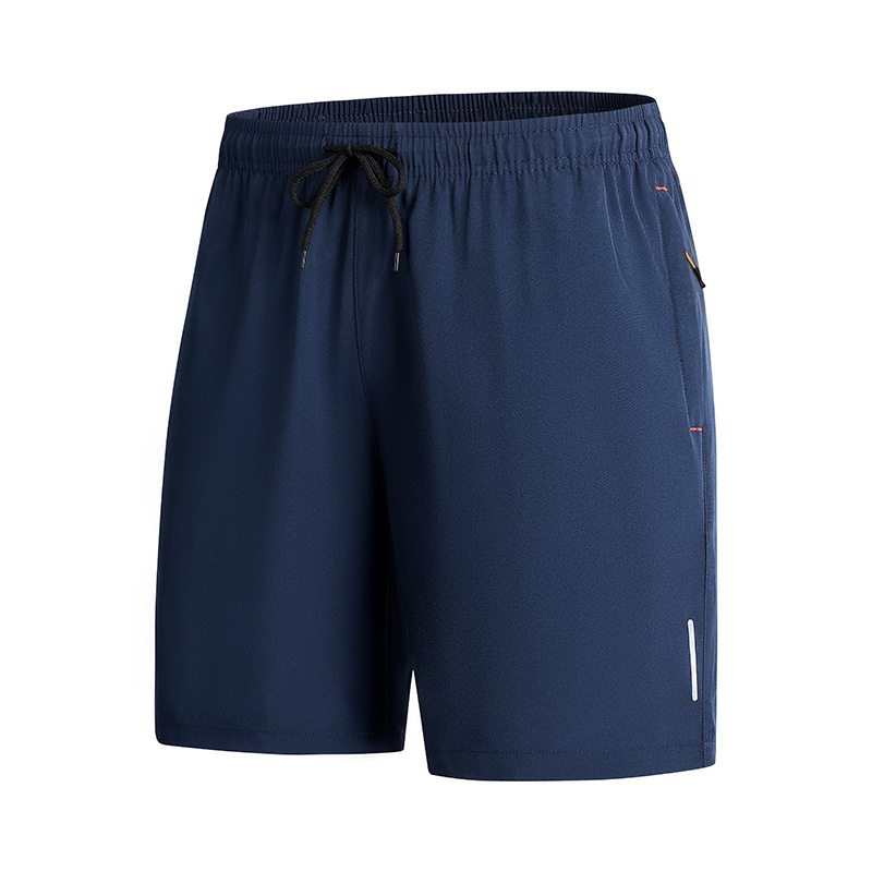 Muške ljetne kratke hlače sa zip džepovima, ravni kroj, mikroelastična tkanina