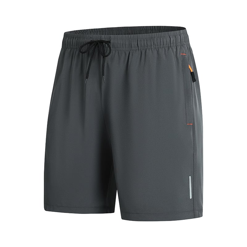 Muške ljetne kratke hlače sa zip džepovima, ravni kroj, mikroelastična tkanina