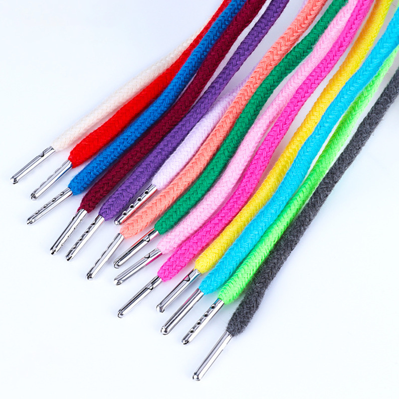 Šnir s metalnom glavom za cipele, kružnog oblika, za platnene cipele, svakodnevni stil, duljina 60 cm, marka YICHONG