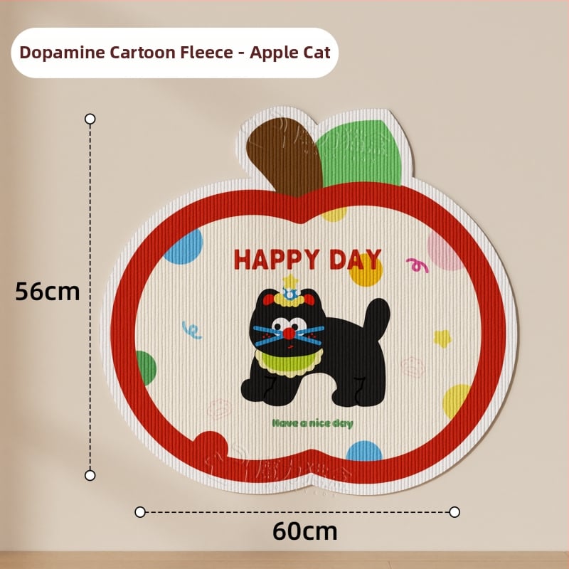 Τοίχο-Κάθετο Κατακόρυφο Γρατσουνίσματος Γάτας από Φελτ — Αυτοκόλλητη Στερέωση, Ανθεκτικό στη Φθορά, Χωρίς Αποκόλληση Νημάτων, Προστατεύει τον Καναπέ, Παιχνίδι-Γρατσουνίσματος