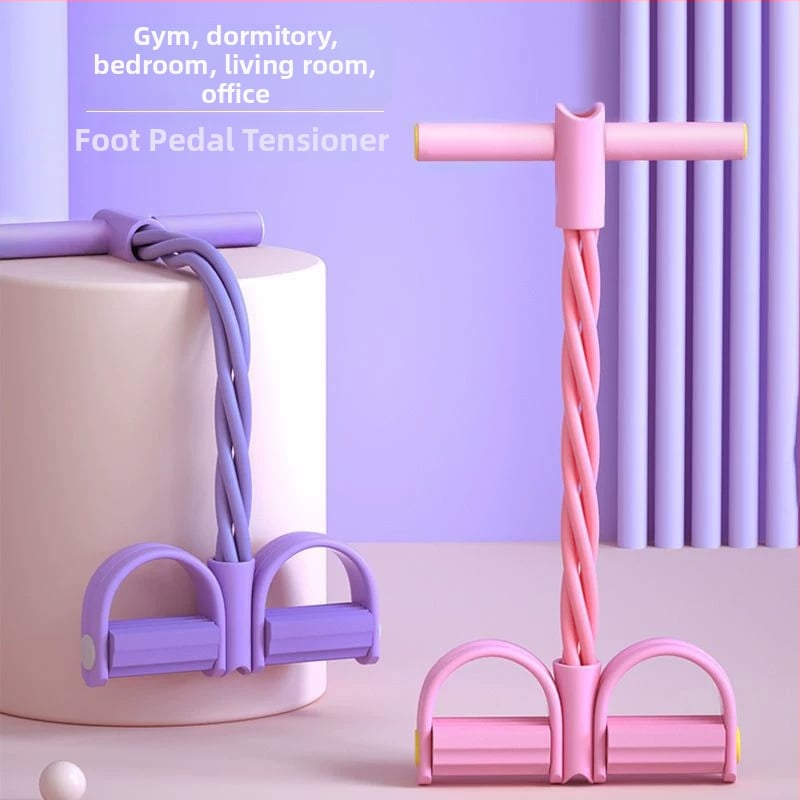 Pedalni napinjač za trbušnjake i rastezanje ramena i leđa, NBR materijal, fitness oprema, pogodno za tinejdžere i odrasle