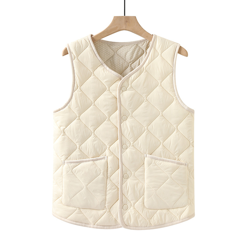Vuna vest s promjenom boje za jesen-zimu, topla bez rukava, korejski casual stil, za žene i muškarce.