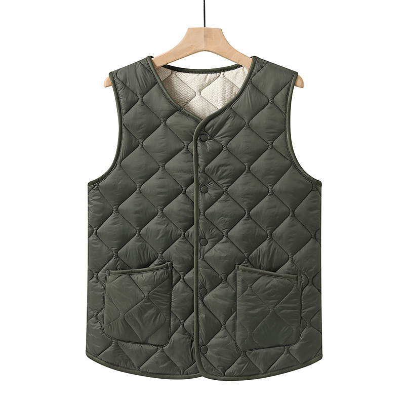 Vuna vest s promjenom boje za jesen-zimu, topla bez rukava, korejski casual stil, za žene i muškarce.