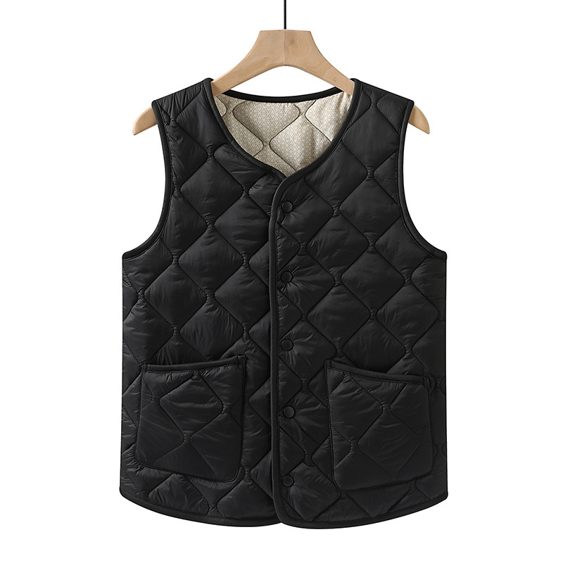 Vuna vest s promjenom boje za jesen-zimu, topla bez rukava, korejski casual stil, za žene i muškarce.