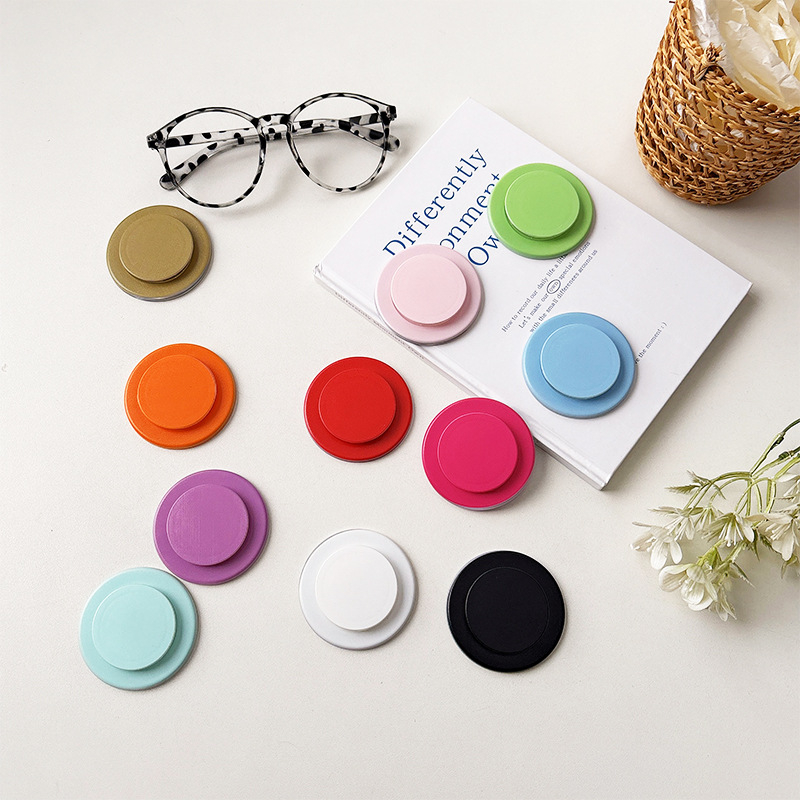 Suport pliabil pentru telefon, universal pentru telefoane mobile, suport magnetic cu airbag, din plastic