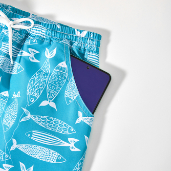 Dječje muške kupaće šorceve - cartoon print, poliesterska tkanina, 100% poliester, podstava poliester, stil: briefs