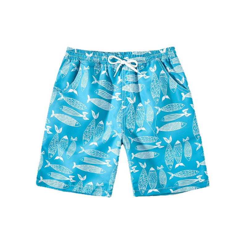 Dječje muške kupaće šorceve - cartoon print, poliesterska tkanina, 100% poliester, podstava poliester, stil: briefs