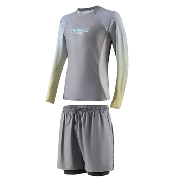 361 Muški plivački kostim s dugim rukavima – 84% poliester, 300 g, podstava: poliester, namijenjeno za plivanje i vodene sportove