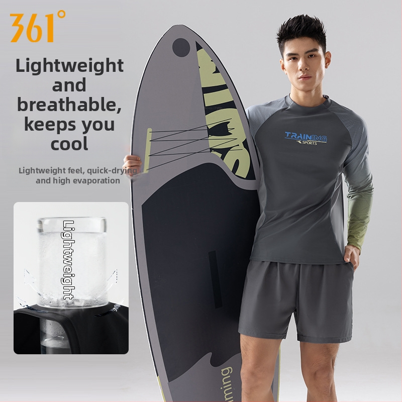 361 Muški plivački kostim s dugim rukavima – 84% poliester, 300 g, podstava: poliester, namijenjeno za plivanje i vodene sportove