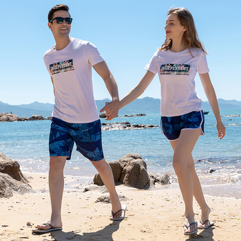 Unisex brzi suhi plažni šorti, slobodan kroj, poliester tkanina, 135 g, podstava od poliester