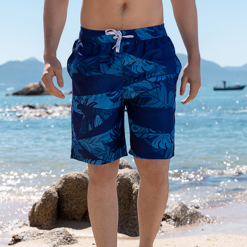 Unisex brzi suhi plažni šorti, slobodan kroj, poliester tkanina, 135 g, podstava od poliester